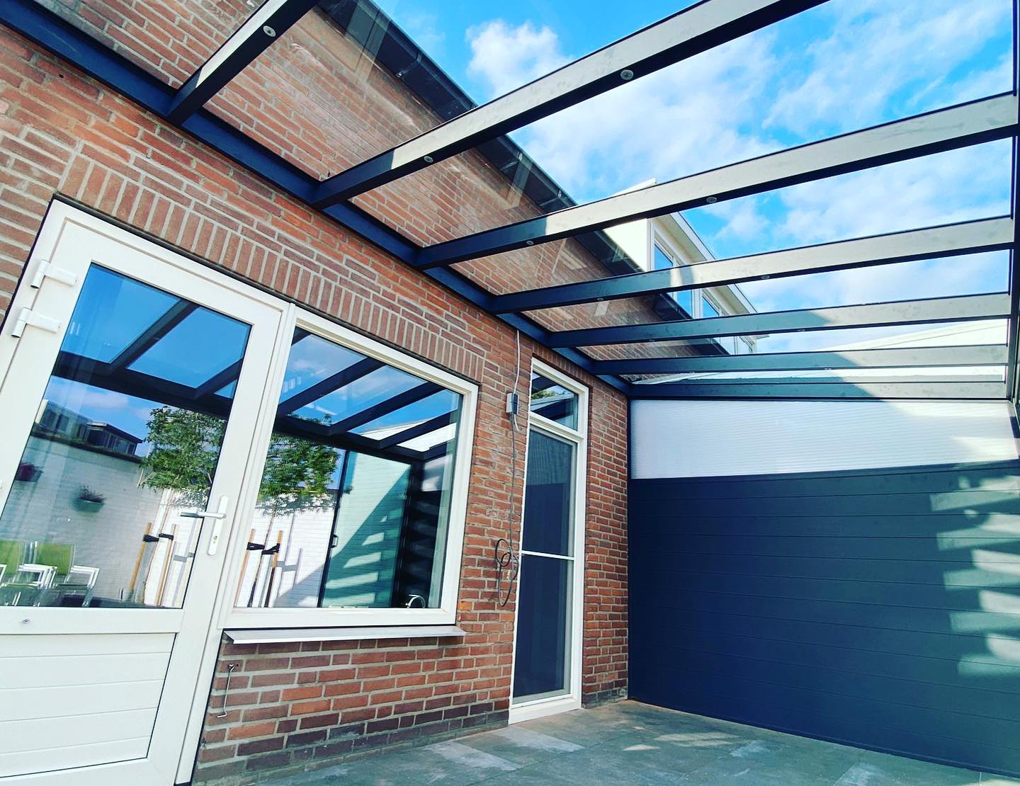 terrasoverkapping schuur